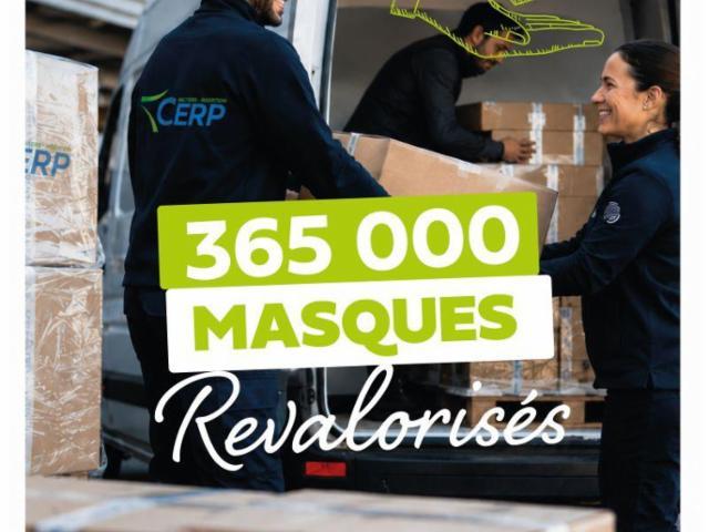 365 000 masques distribués
