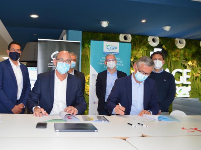 Signature du partenariat avec le Crédit Agricole des Côtes d'Armor