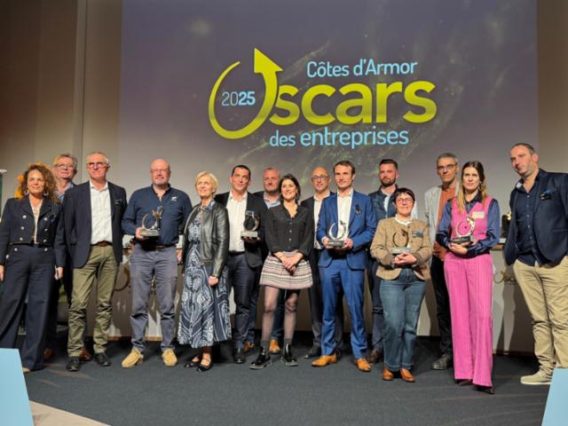 La CERPBA a reçu le prix spécial du jury lors de la cérémonie des Oscars des entreprises des Côtes d'Armor